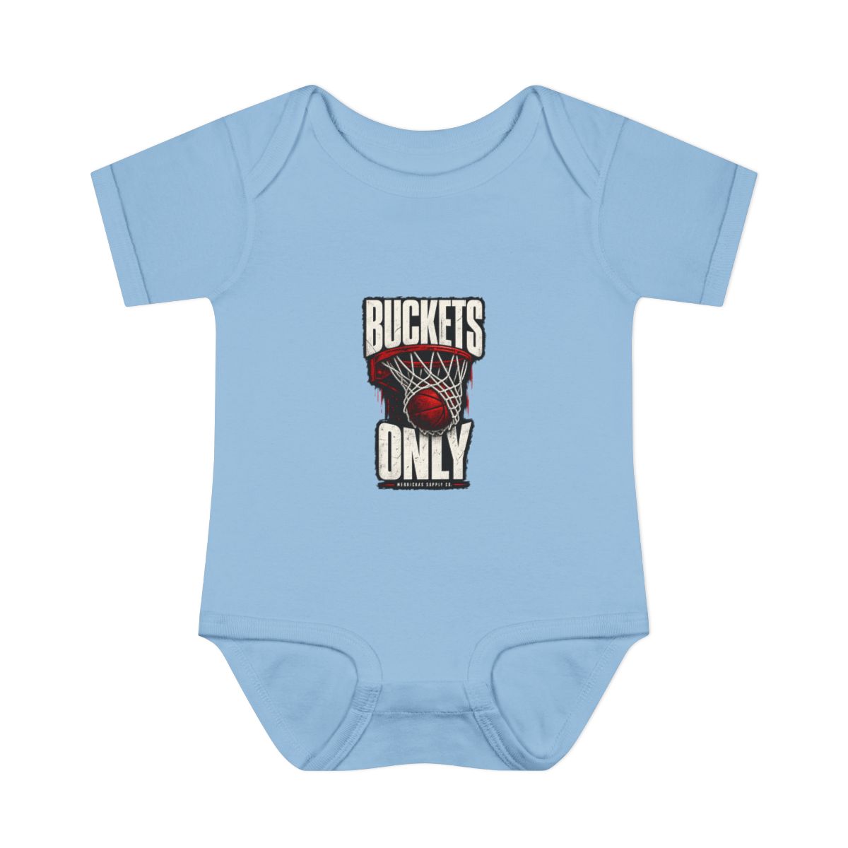 Buckets Only Baby Onesie