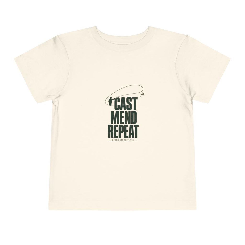 Cast Mend Repeat Toddler Tee