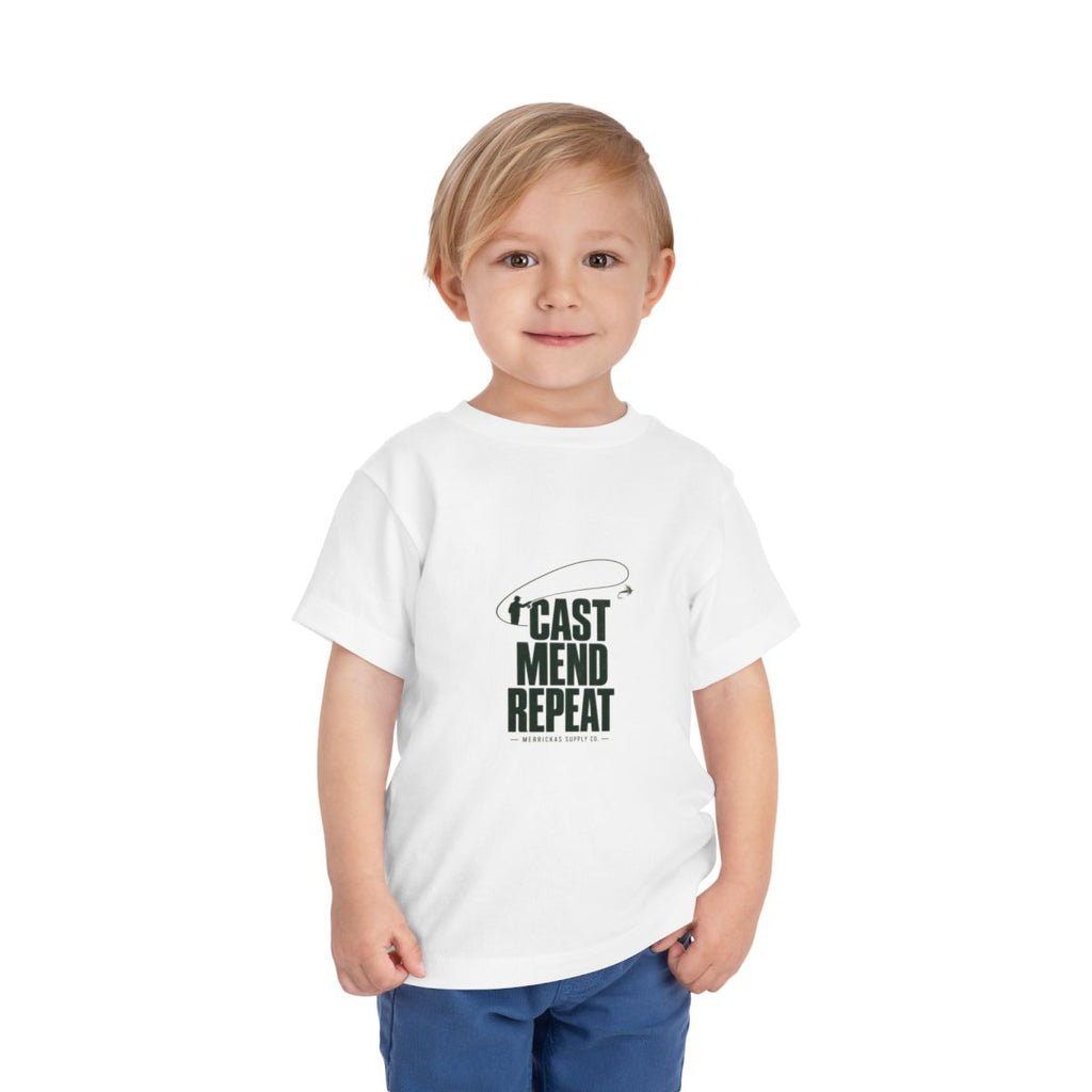 Cast Mend Repeat Toddler Tee