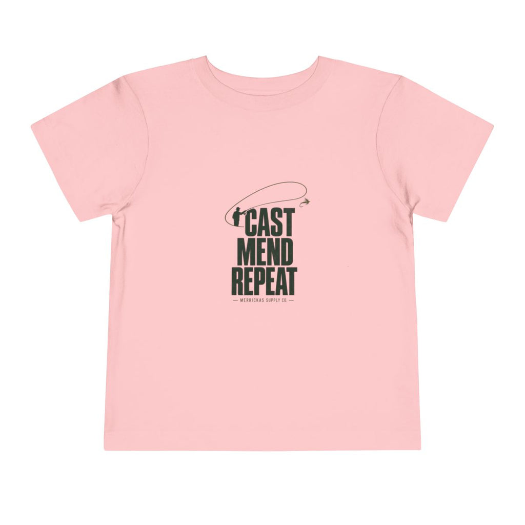 Cast Mend Repeat Toddler Tee