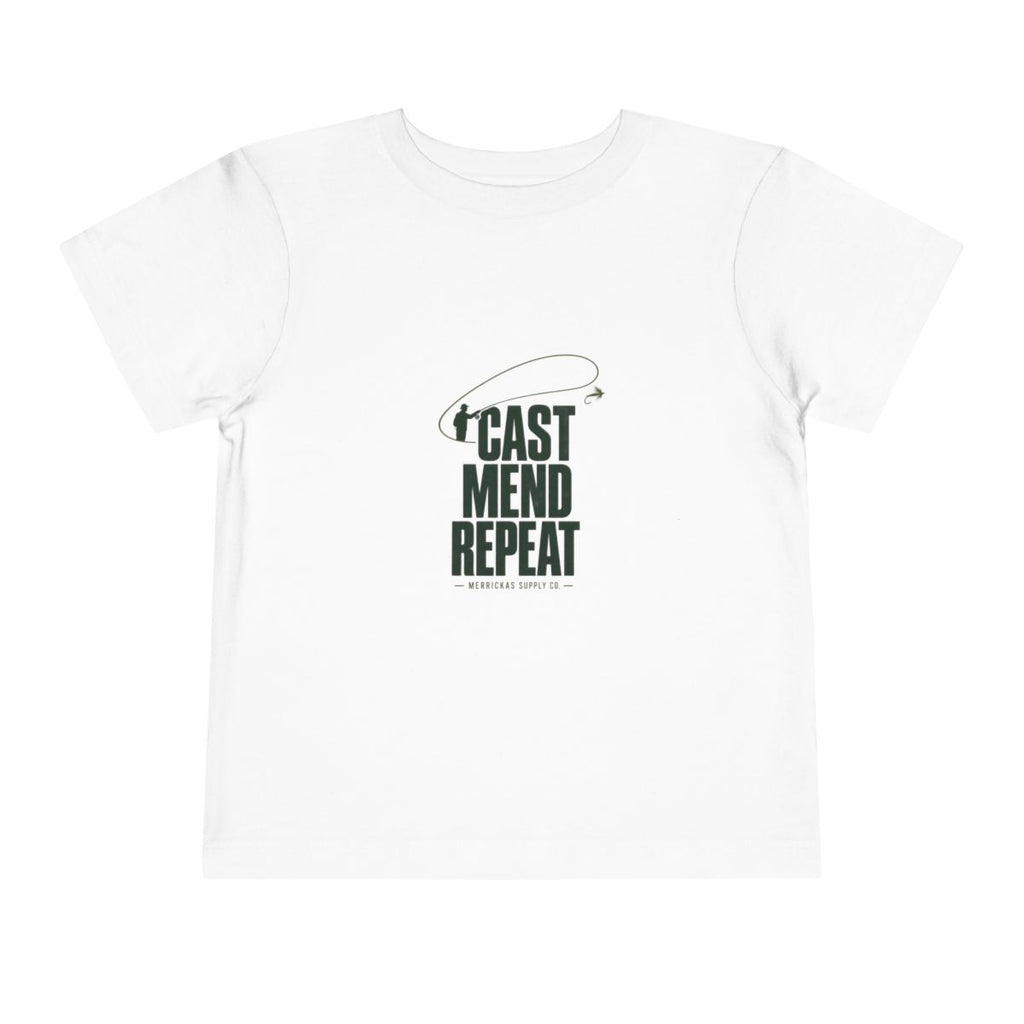 Cast Mend Repeat Toddler Tee