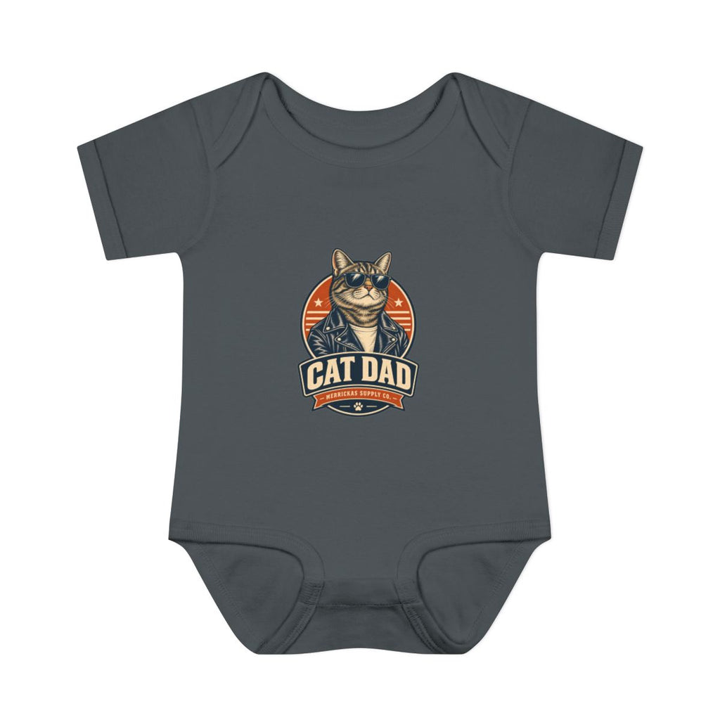 Cat Dad Baby Onesie