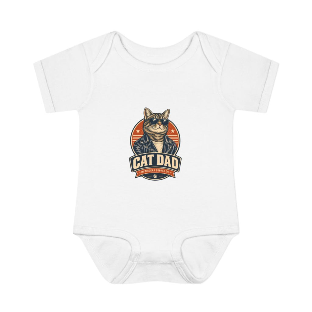 Cat Dad Baby Onesie