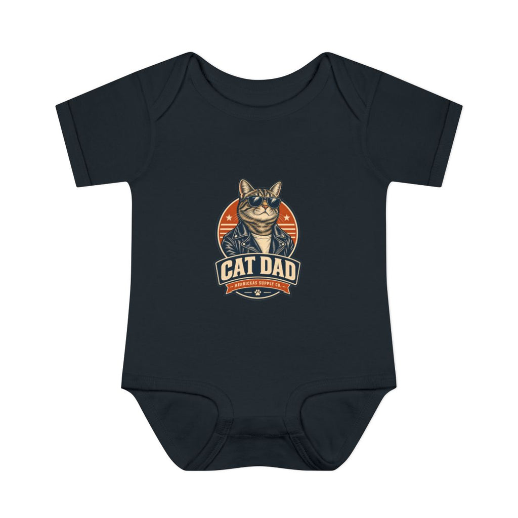 Cat Dad Baby Onesie
