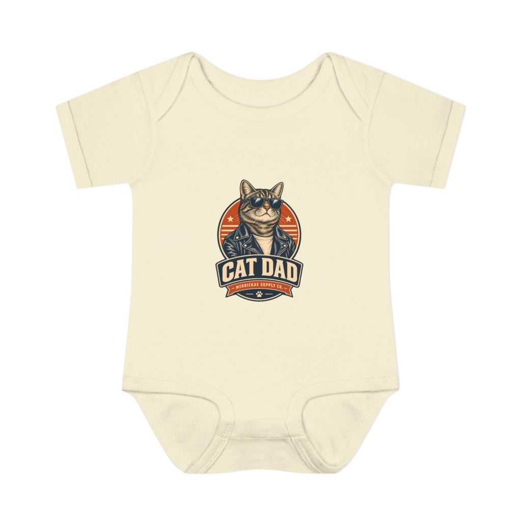 Cat Dad Baby Onesie
