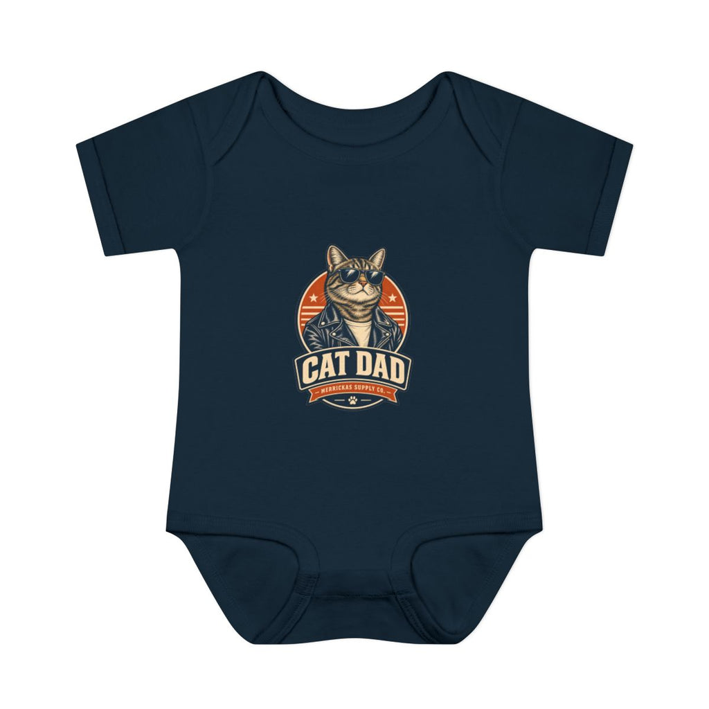 Cat Dad Baby Onesie