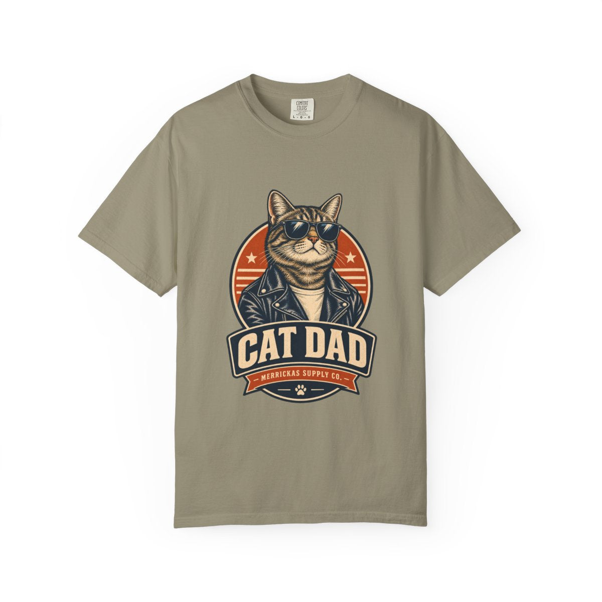 Cat Dad Garment-Dyed Tee