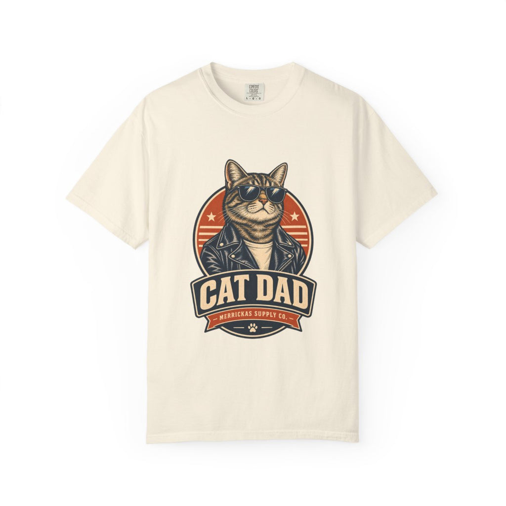 Cat Dad Garment-Dyed Tee