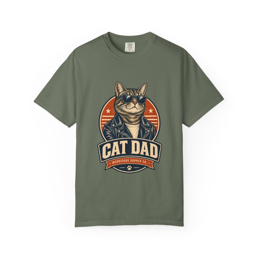 Cat Dad Garment-Dyed Tee