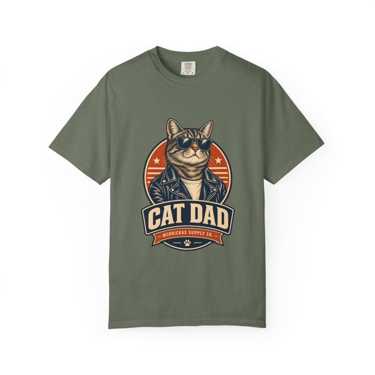 Cat Dad Garment-Dyed Tee