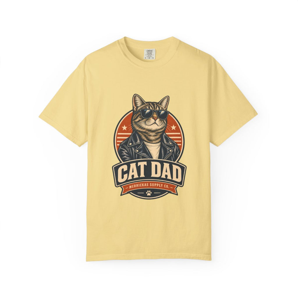 Cat Dad Garment-Dyed Tee
