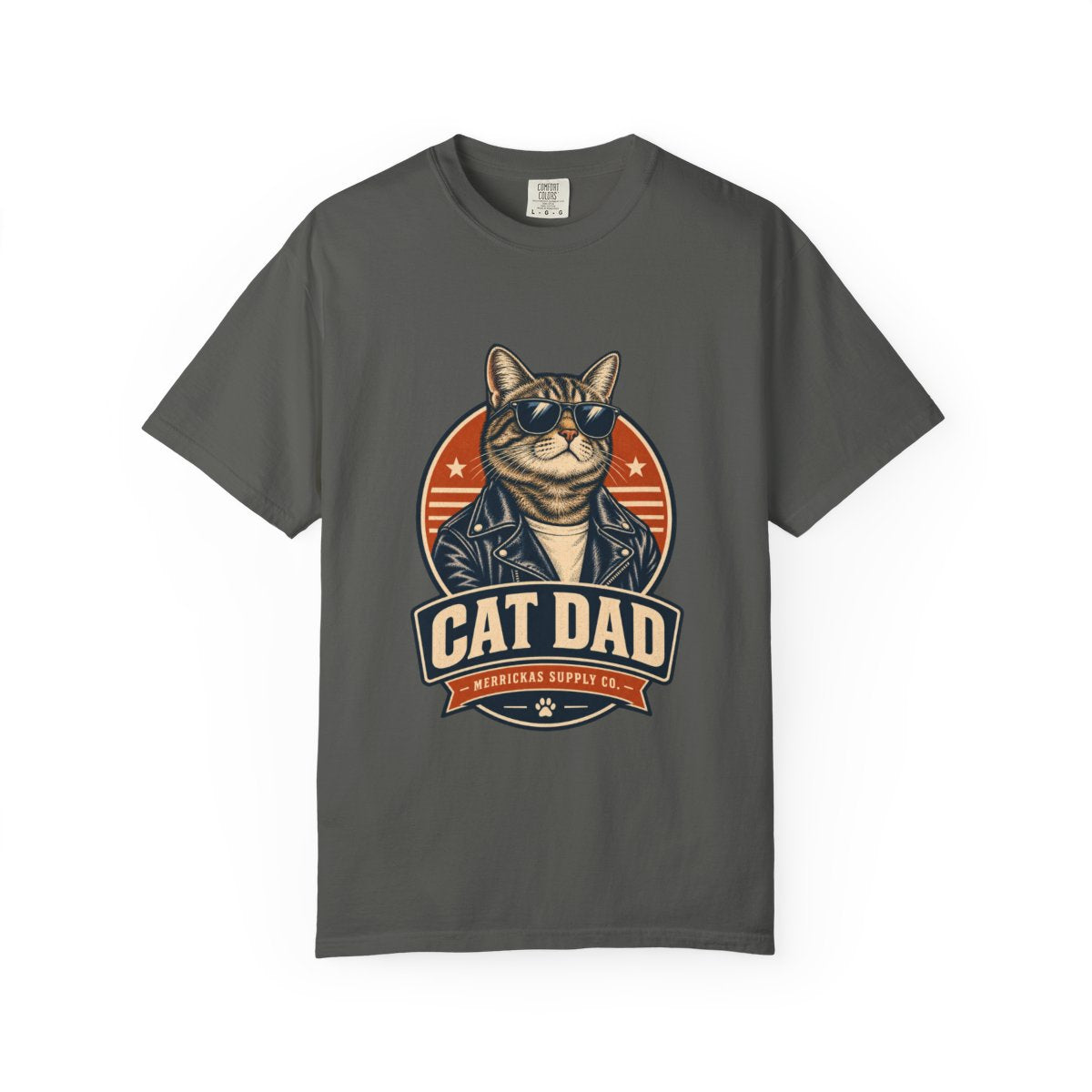 Cat Dad Garment-Dyed Tee