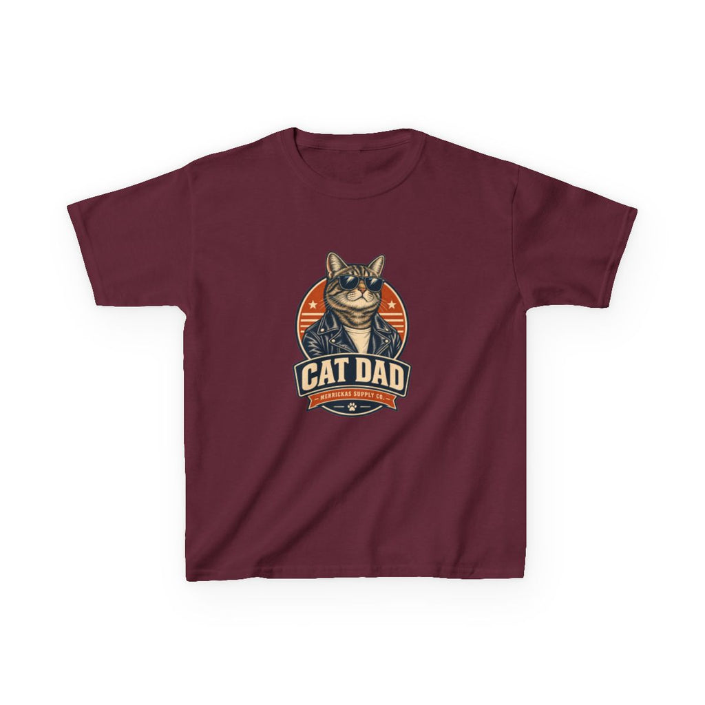 Cat Dad Kids Tee