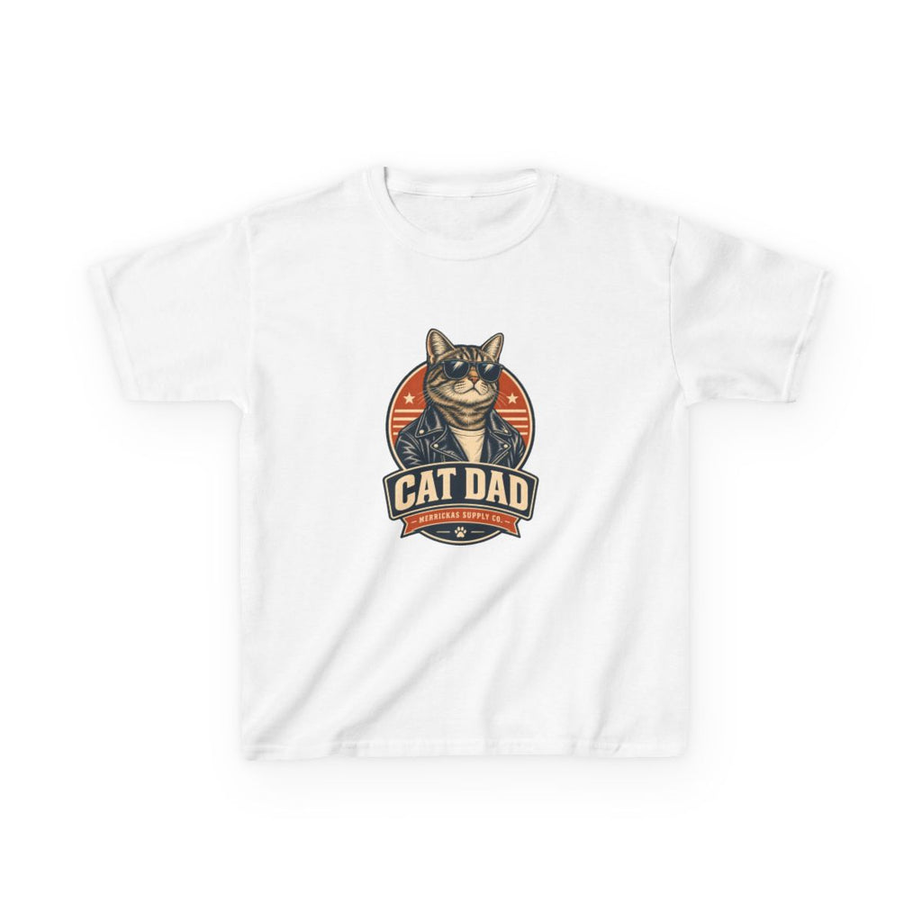 Cat Dad Kids Tee