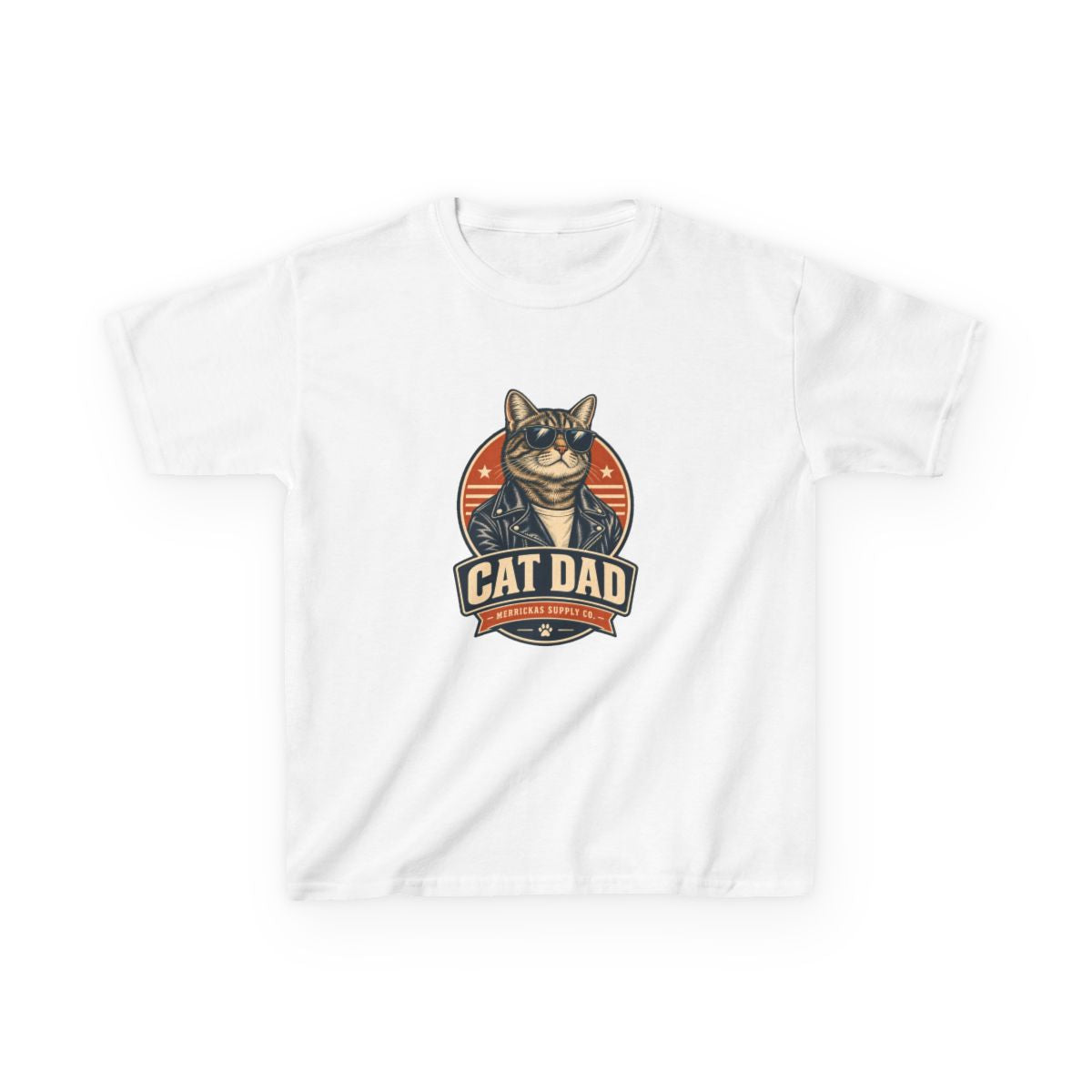 Cat Dad Kids Tee