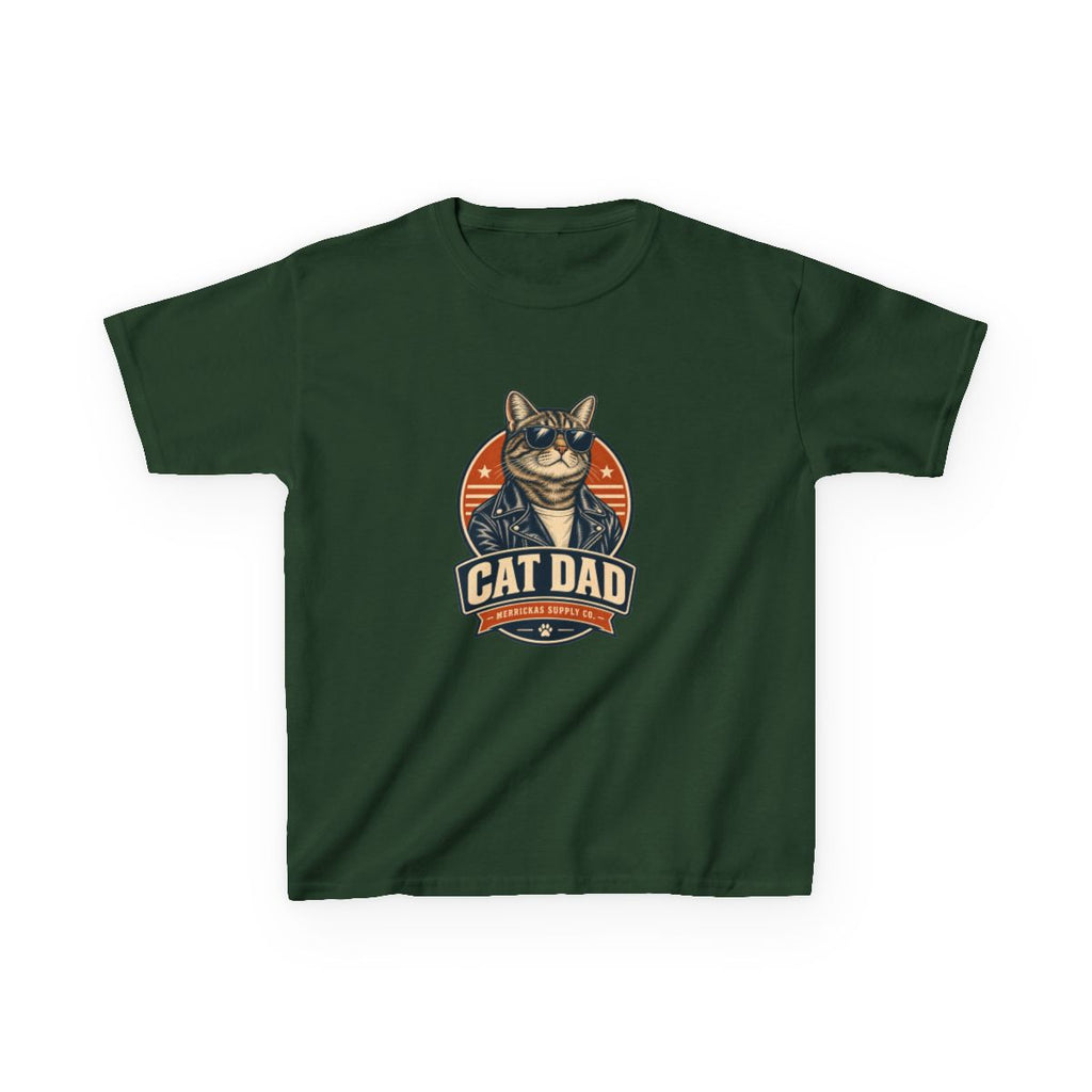 Cat Dad Kids Tee