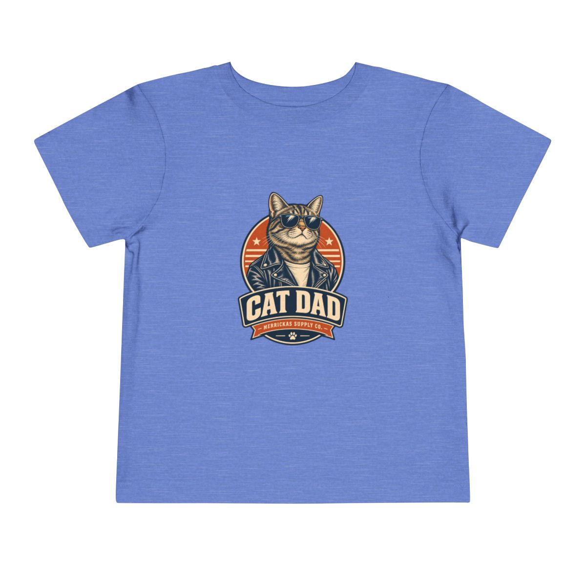 Cat Dad Toddler Tee