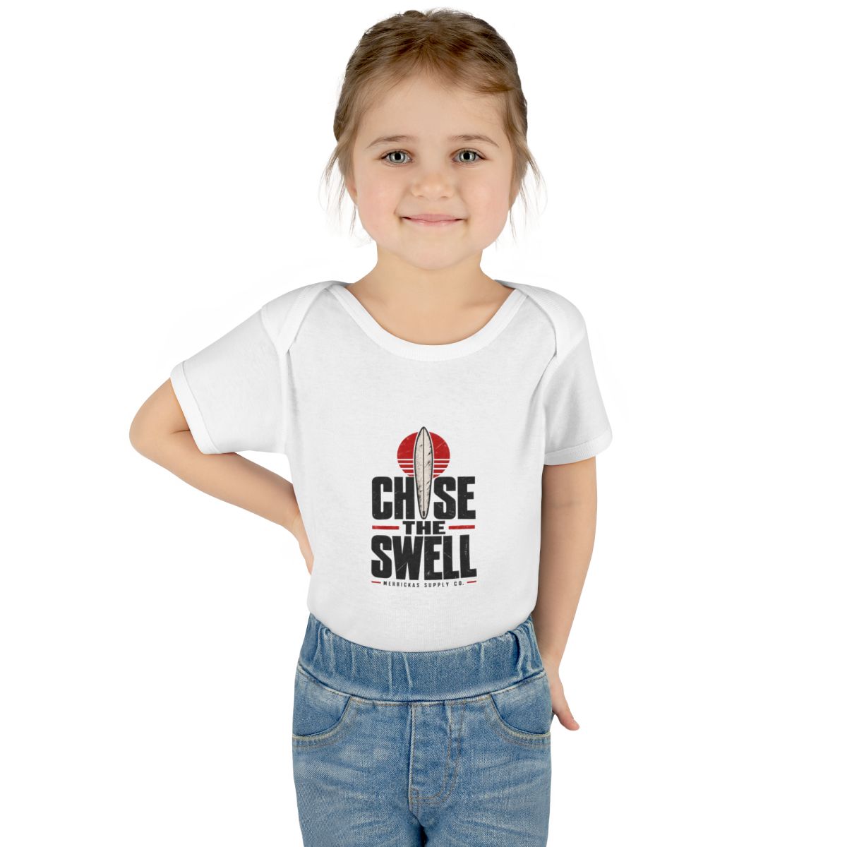 Chase The Swell Baby Onesie