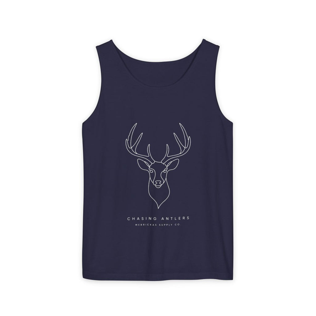 Chasing Antlers Garment-Dyed Tank