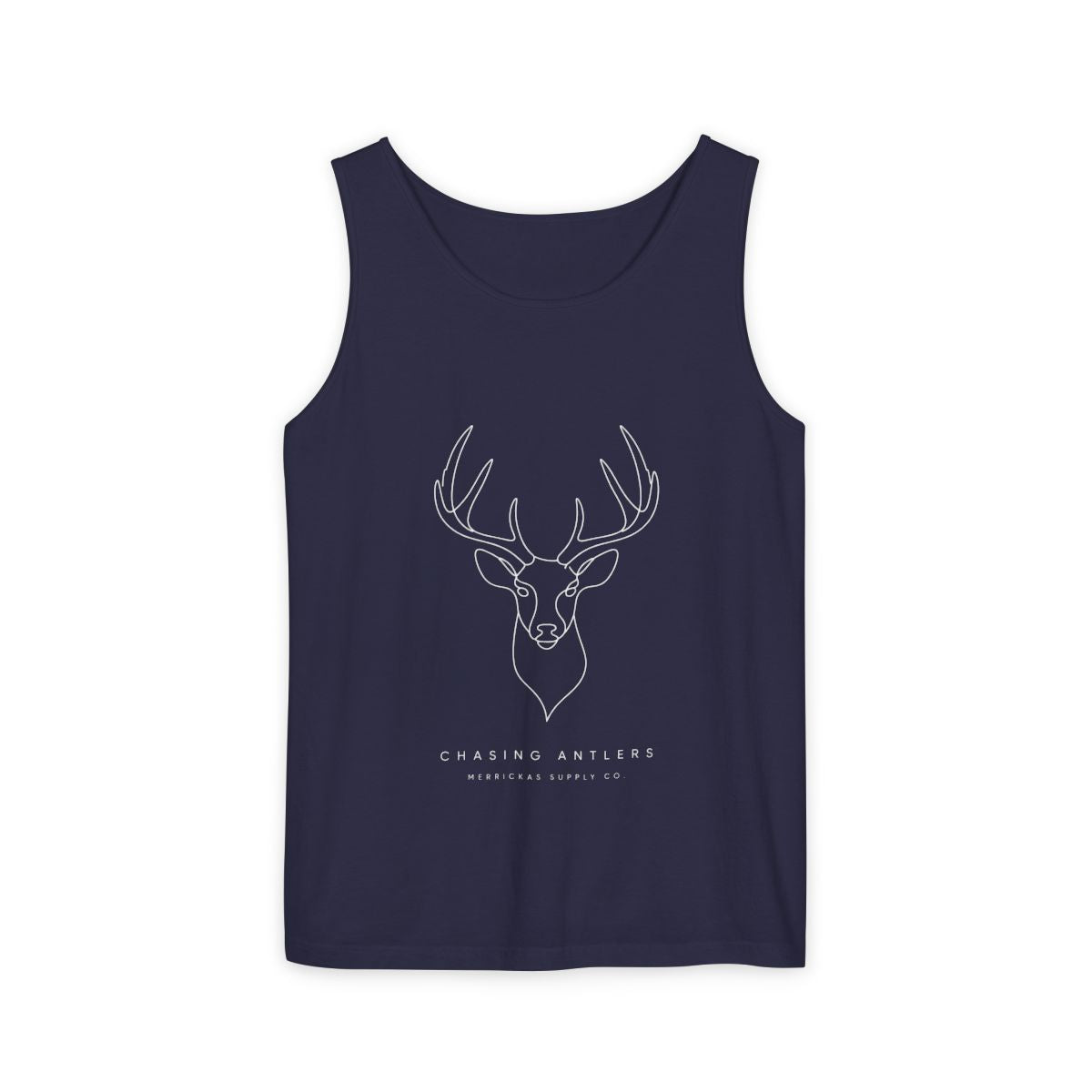 Chasing Antlers Garment-Dyed Tank