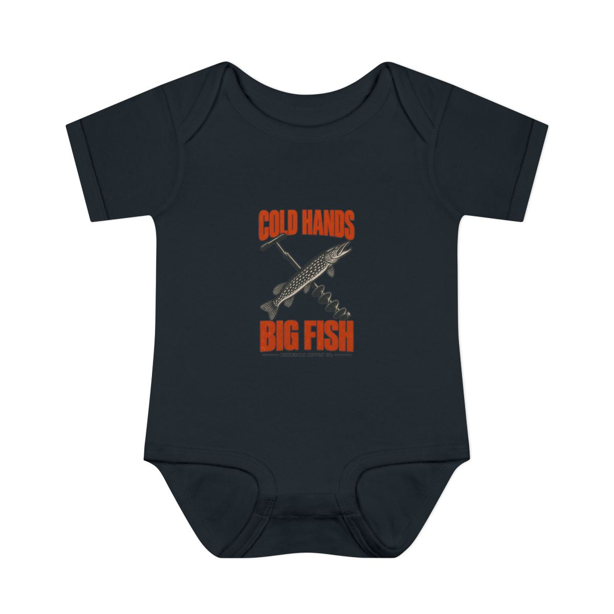 Cold Hands Big Fish Baby Onesie