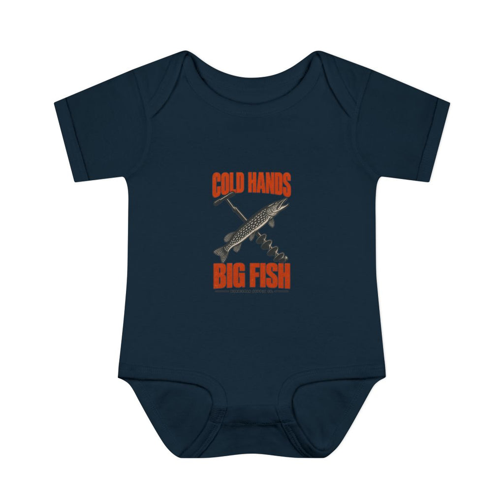 Cold Hands Big Fish Baby Onesie