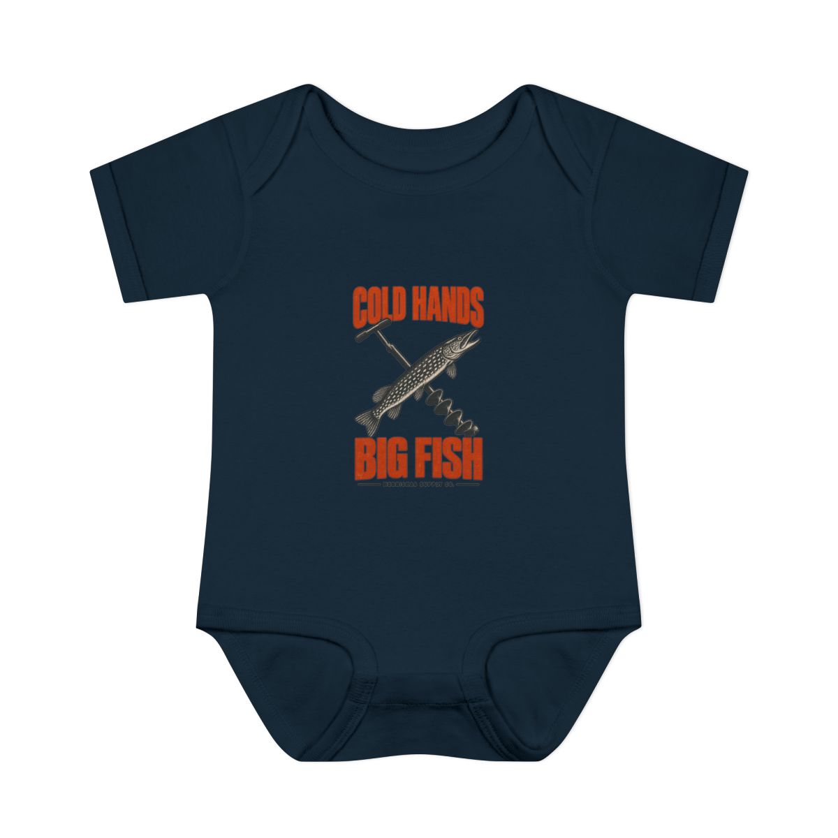 Cold Hands Big Fish Baby Onesie
