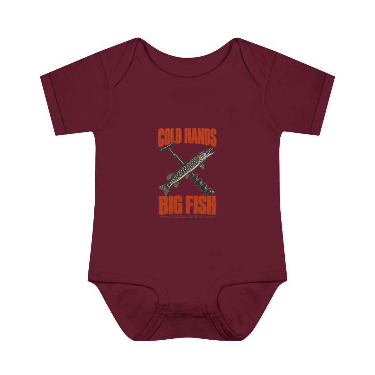 Cold Hands Big Fish Baby Onesie