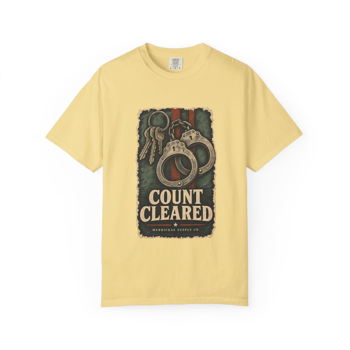 Count Cleared Garment-Dyed Tee
