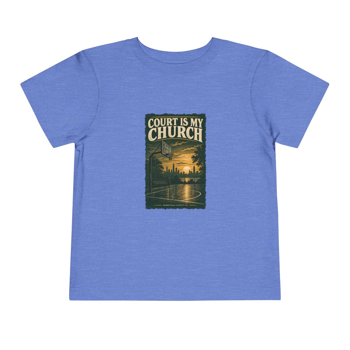 Court Is My Church Toddler Tee