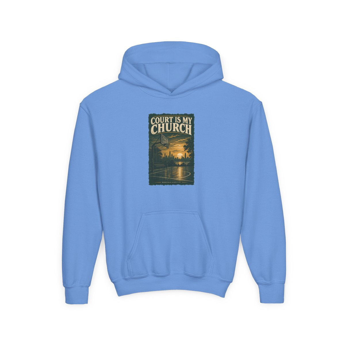 Court Is My Church Youth Hoodie
