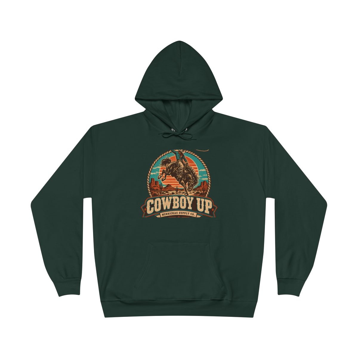 Cowboy Up Blackout Hoodie
