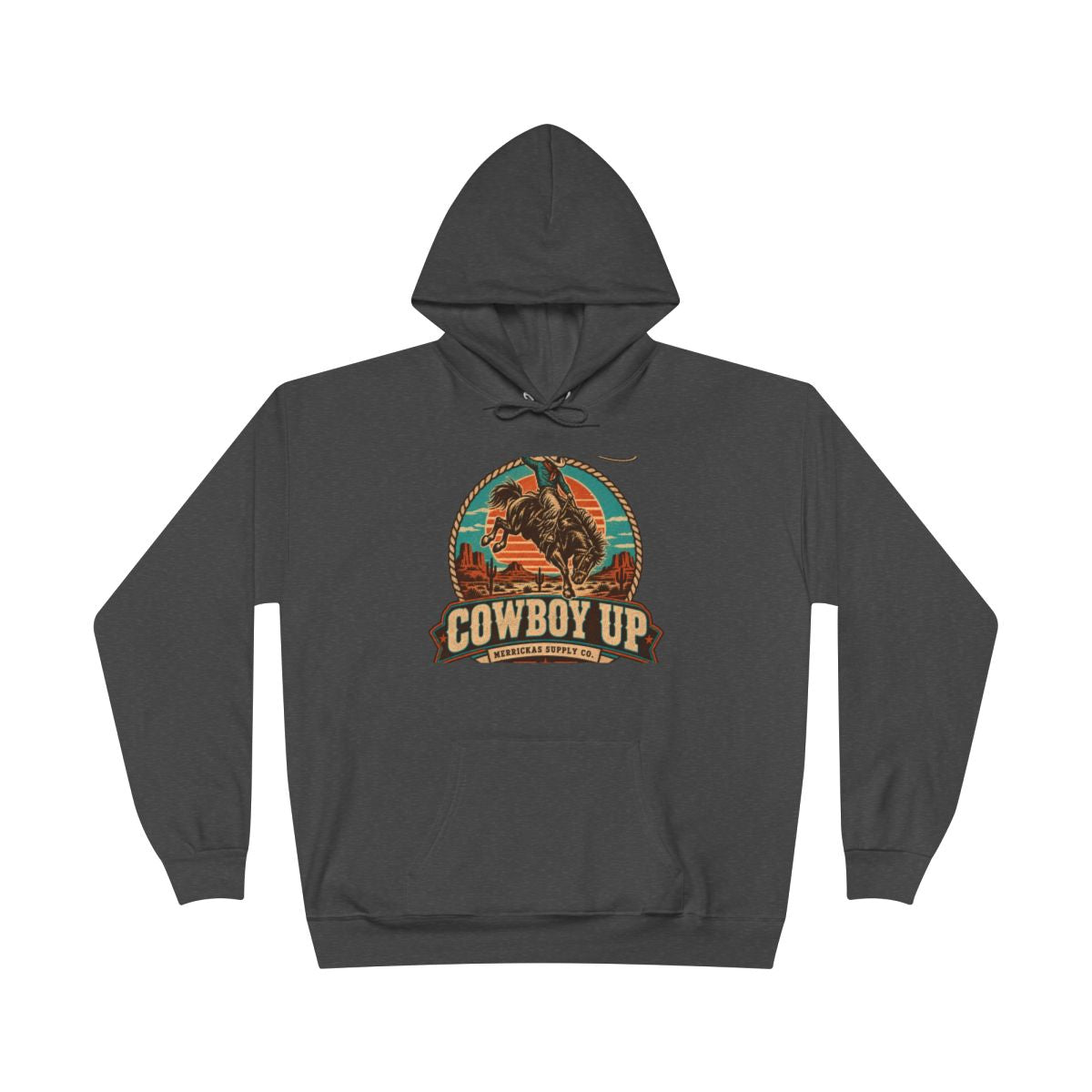 Cowboy Up Blackout Hoodie