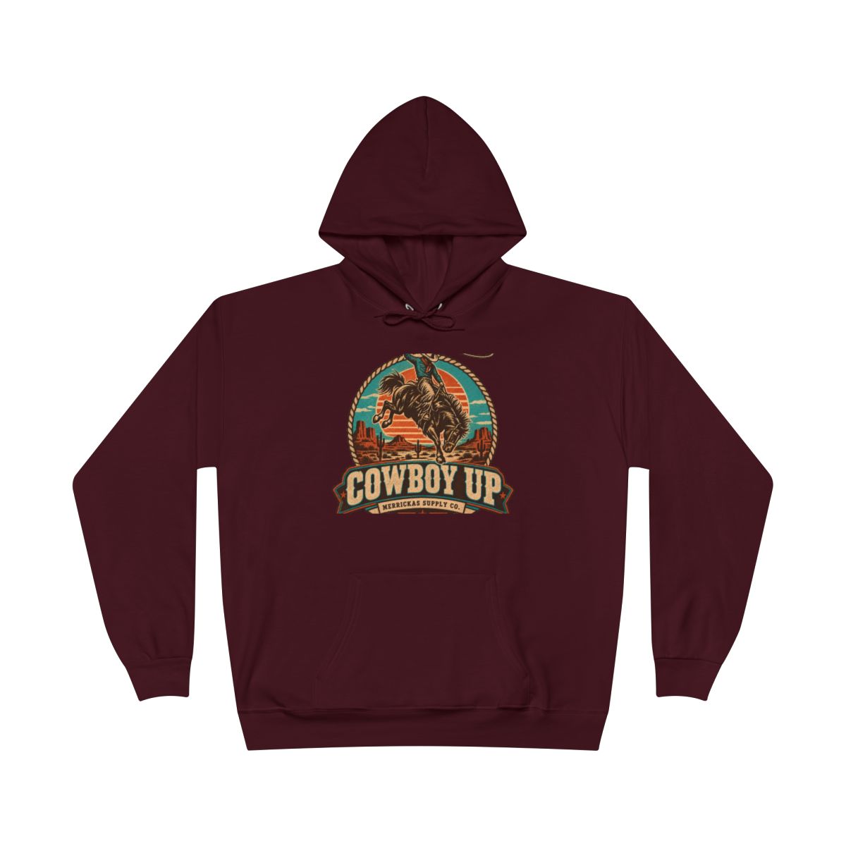 Cowboy Up Blackout Hoodie