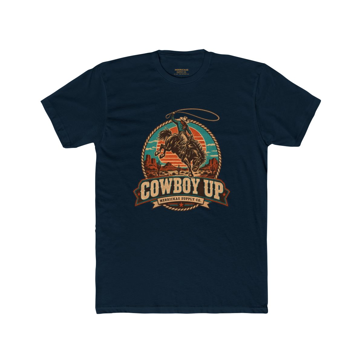 Cowboy Up Blackout Tee