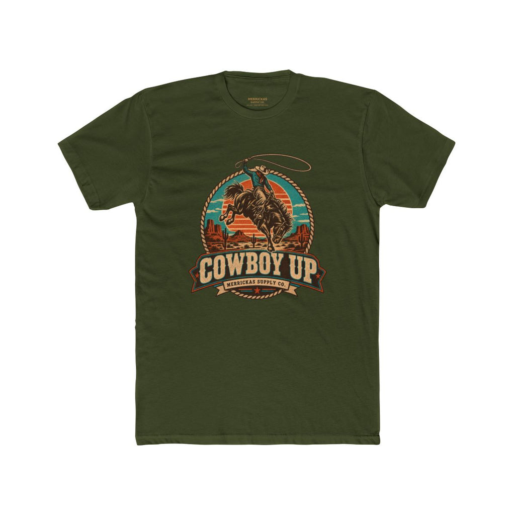 Cowboy Up Blackout Tee