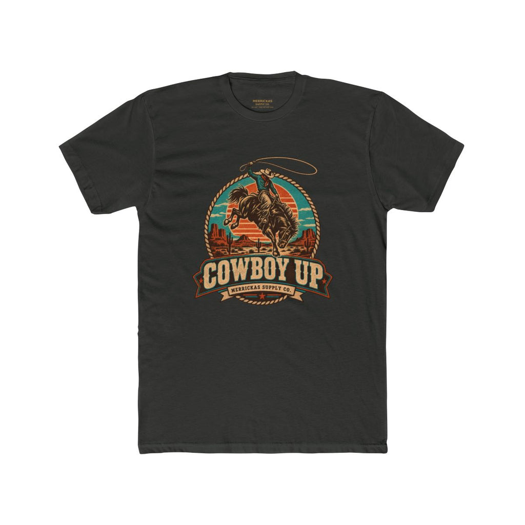 Cowboy Up Blackout Tee