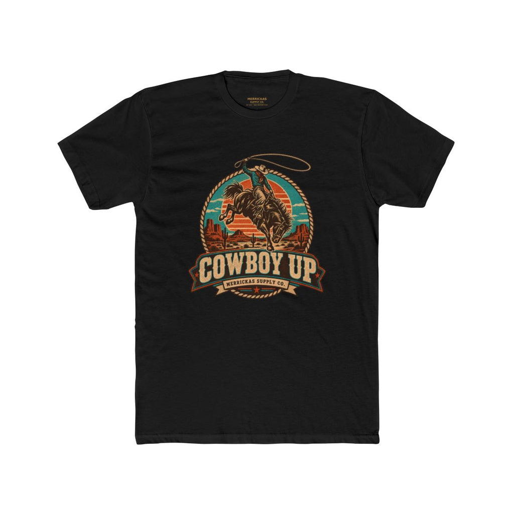 Cowboy Up Blackout Tee
