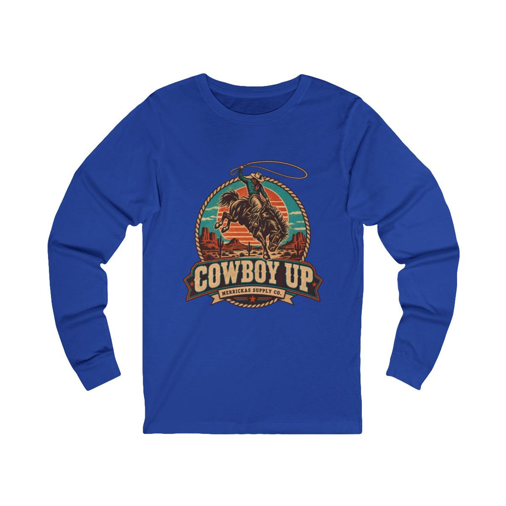 Cowboy Up Long Sleeve Tee