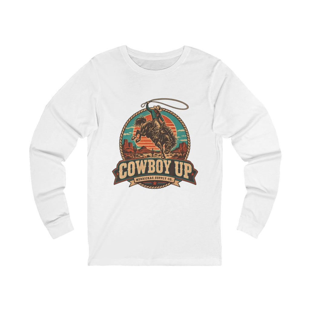 Cowboy Up Long Sleeve Tee