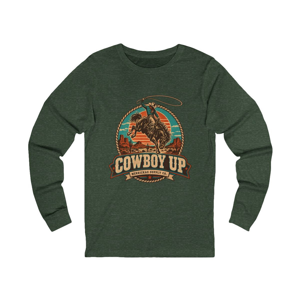 Cowboy Up Long Sleeve Tee