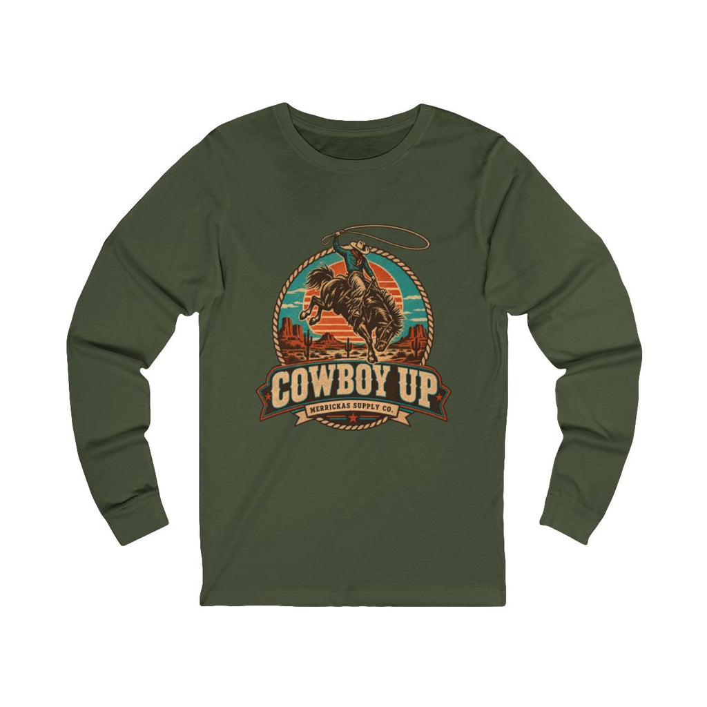 Cowboy Up Long Sleeve Tee
