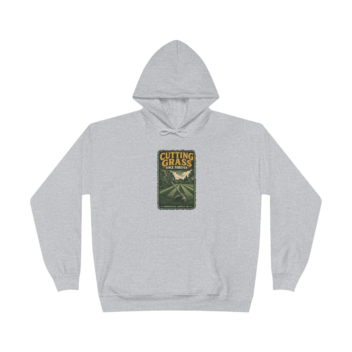 Cutting Grass Since Forever Heavyweight Hoodie