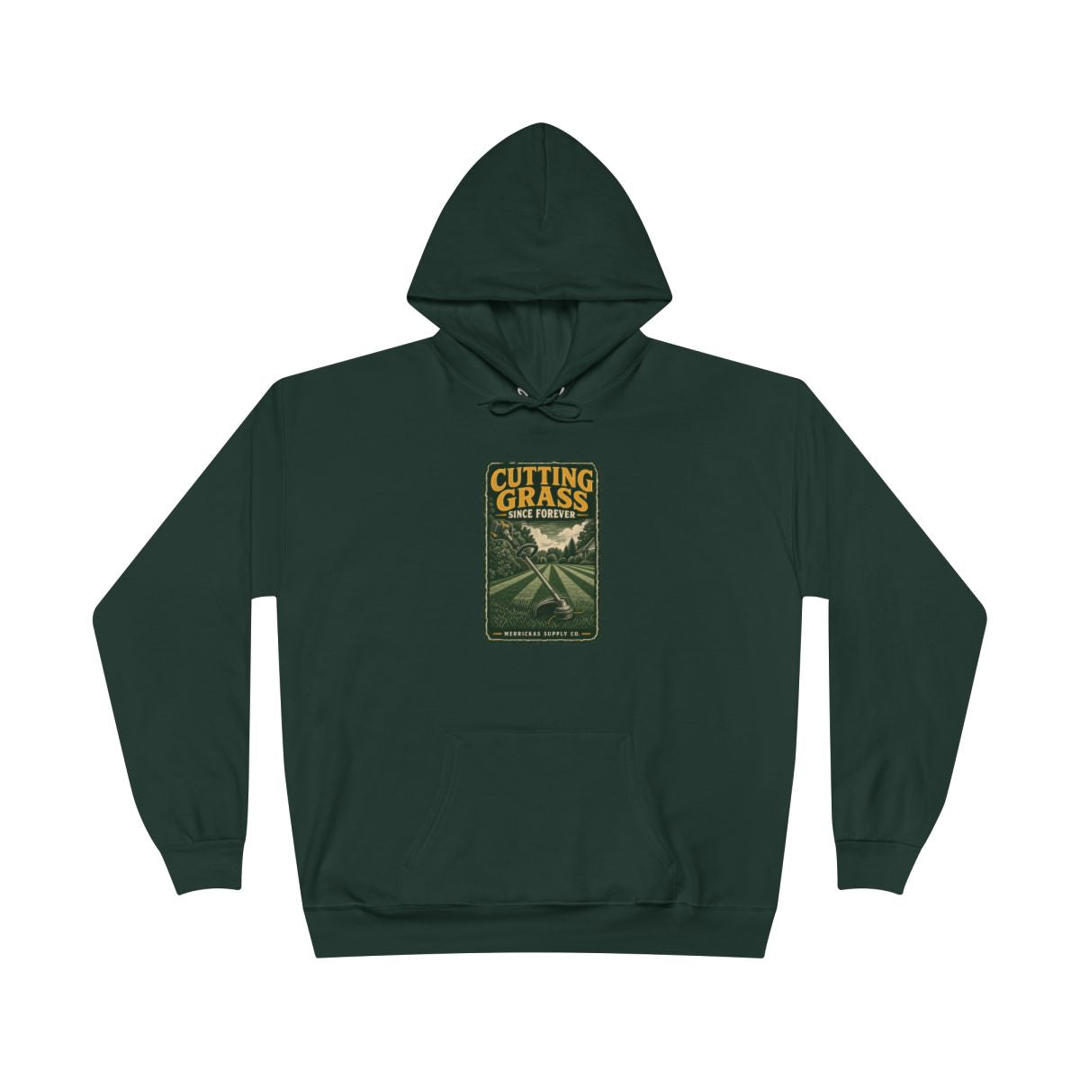 Cutting Grass Since Forever Heavyweight Hoodie