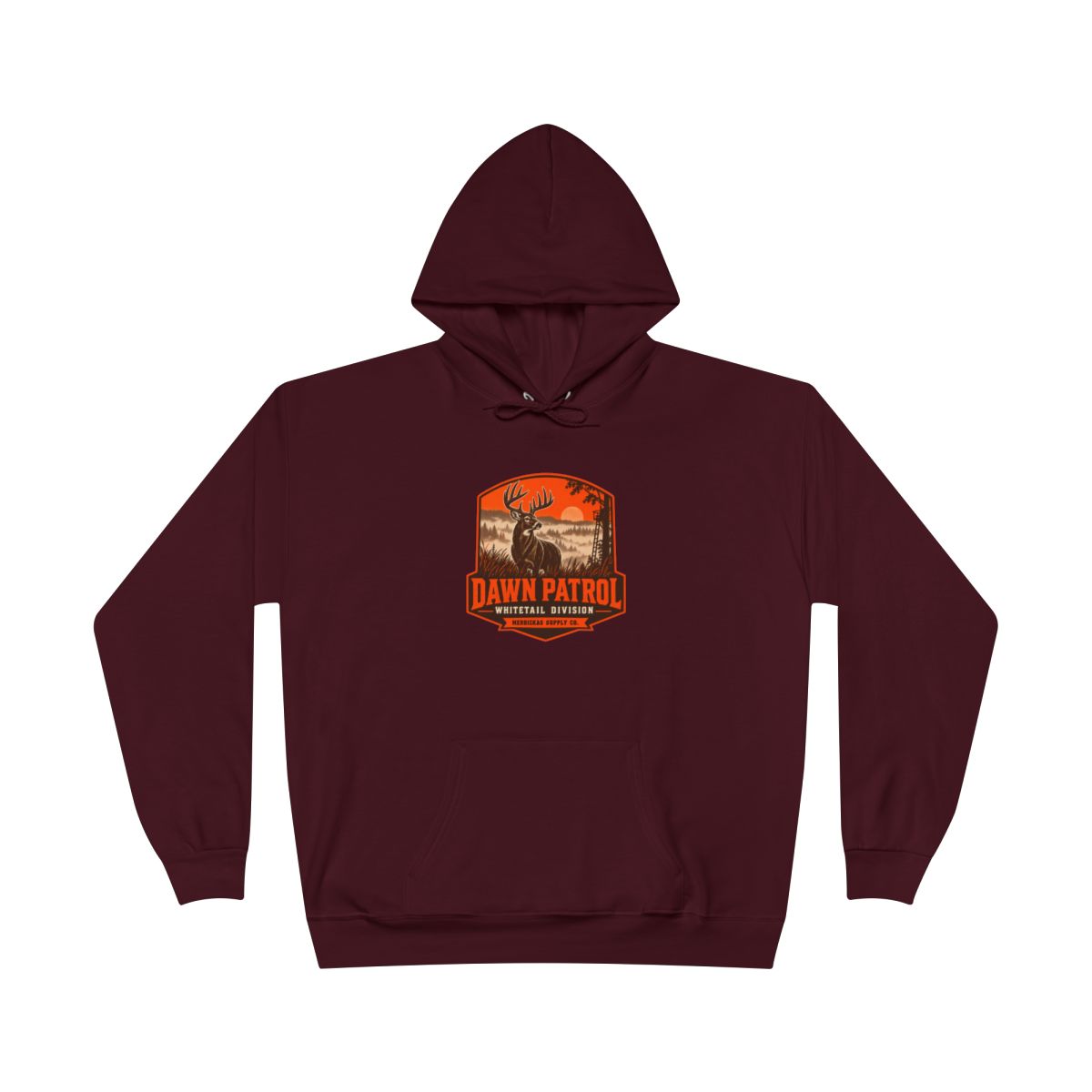 Dawn Patrol Whitetail Division Blackout Hoodie