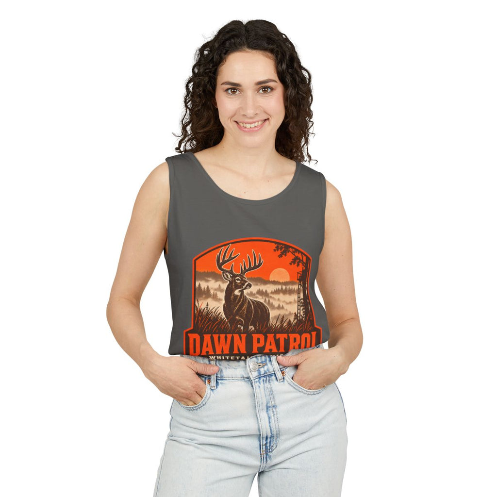 Dawn Patrol Whitetail Division Garment-Dyed Tank