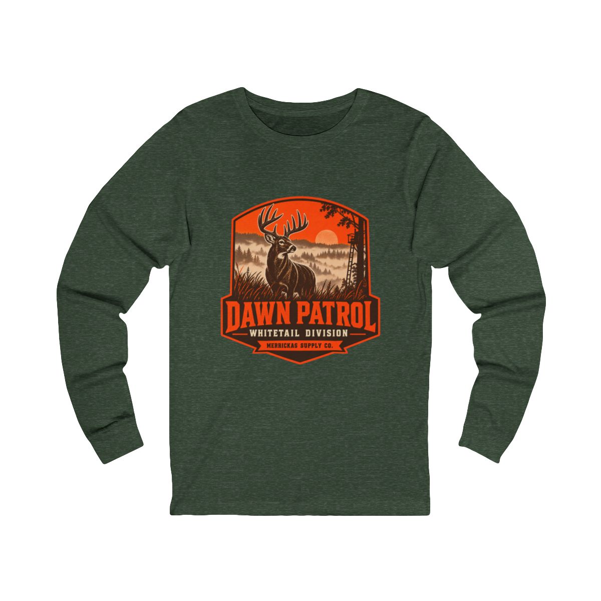 Dawn Patrol Whitetail Division Long Sleeve Tee