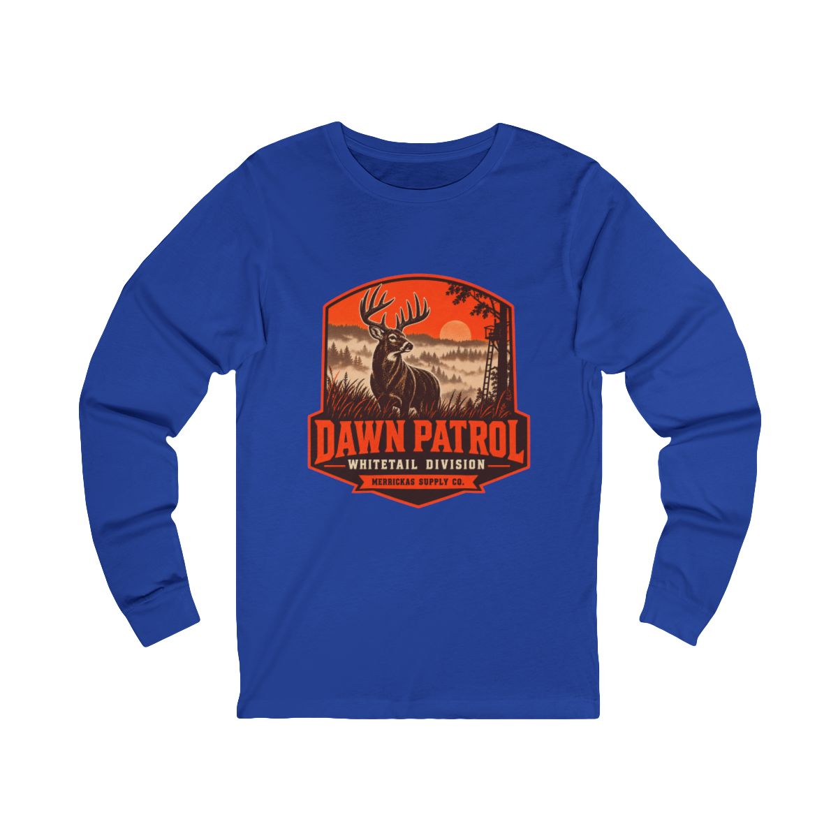 Dawn Patrol Whitetail Division Long Sleeve Tee