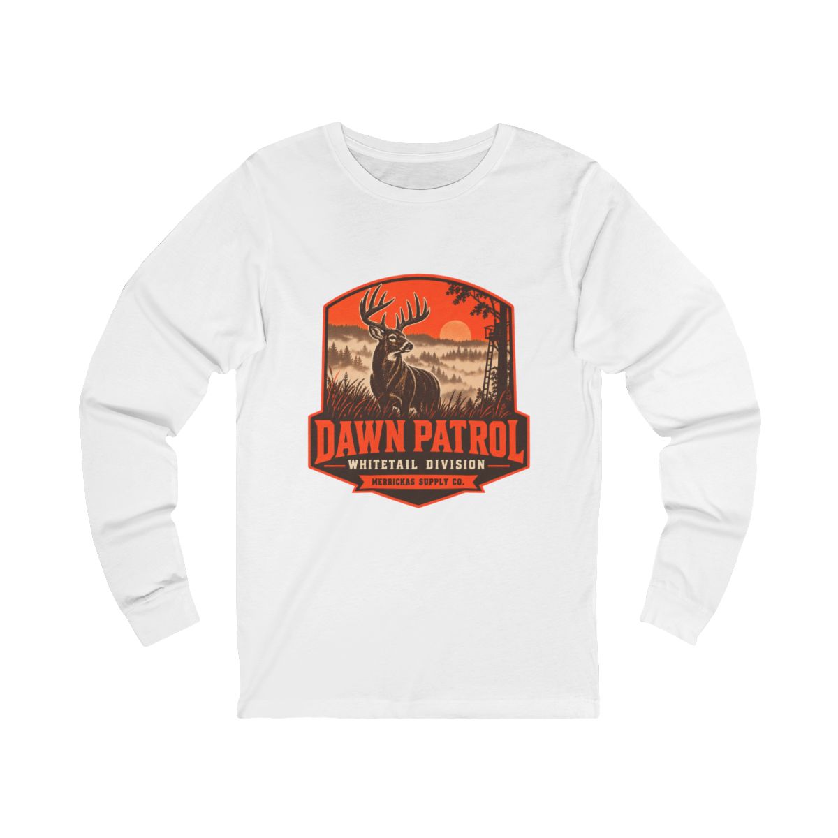 Dawn Patrol Whitetail Division Long Sleeve Tee
