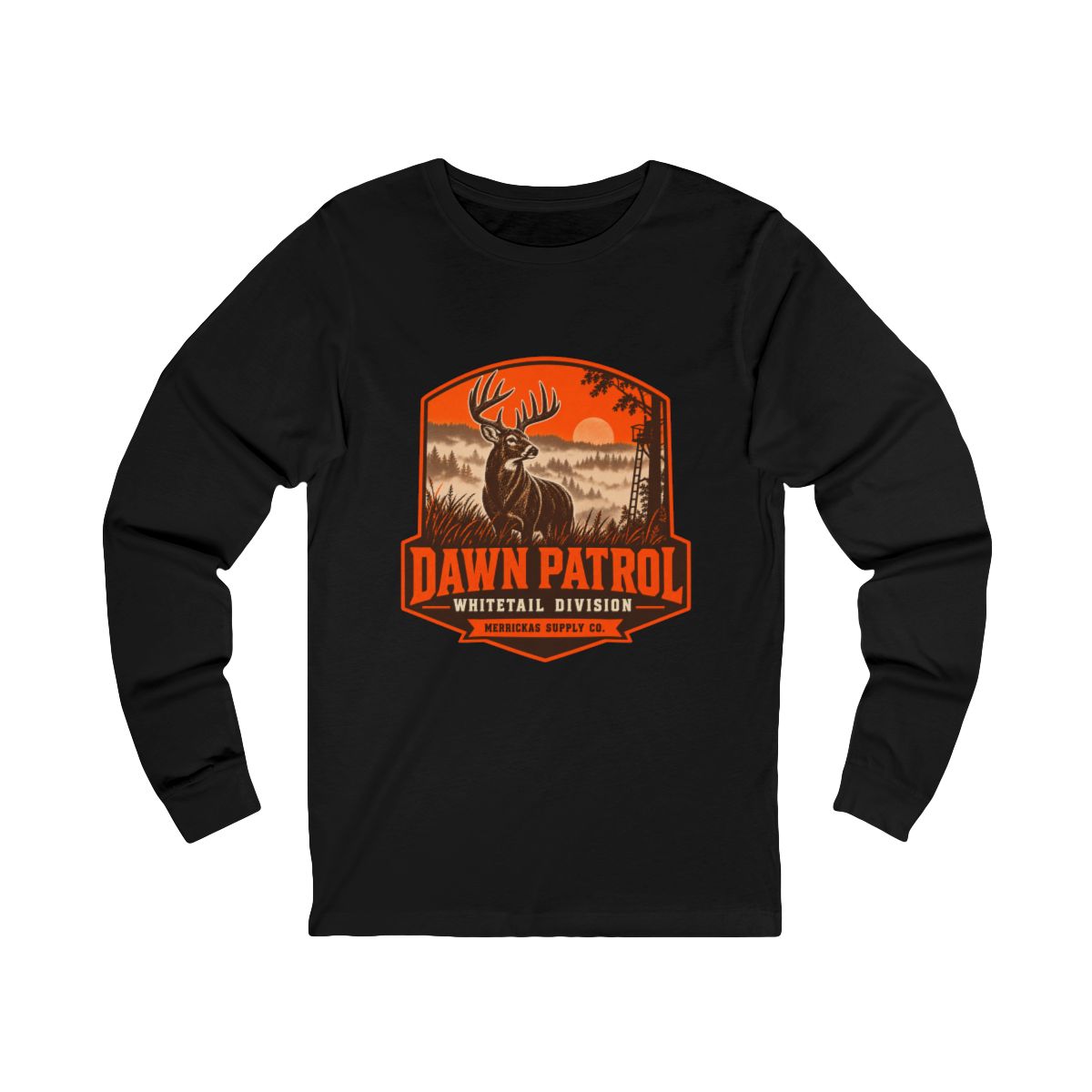 Dawn Patrol Whitetail Division Long Sleeve Tee